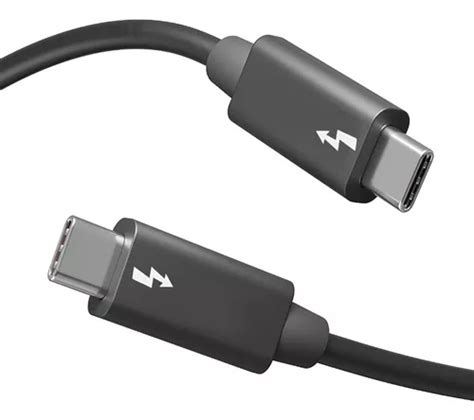 Cable Thunderbolt 3 Certificado 20 Gbps 4k Usb C 4 2 Metros Envío gratis