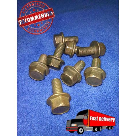 BOLT 12 Skru Screw Untuk Breket Head Horn Handle Standing RXZ Shopee