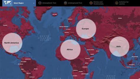 Mapping The Atomic Tests Beyond Nuclear International