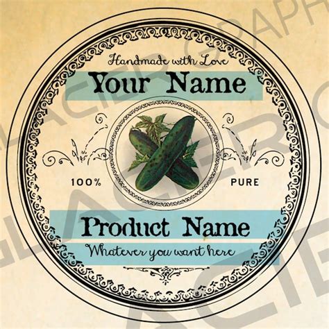 Pickle Labels - Etsy