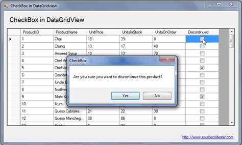 Checkbox In Datagridview Free Source Code Tutorials And Articles