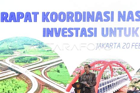 Pembukaan Rakornas Investasi Antara Foto