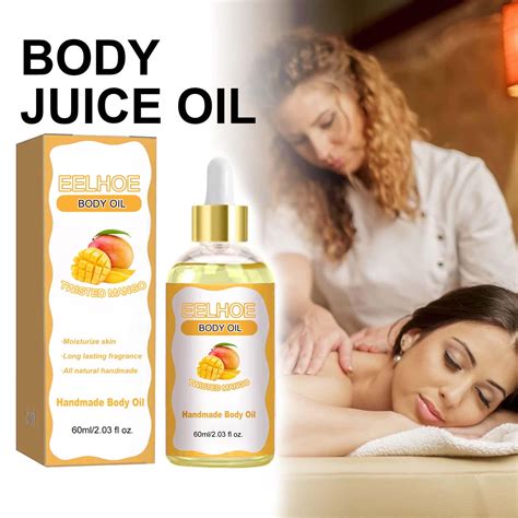 Body Oil Scented Juicy Strawberry Body Oil Moisturizer For Dry Skin