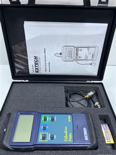 NEW Genuine Extech Heavy Duty Vibration Meter 407860 EBay