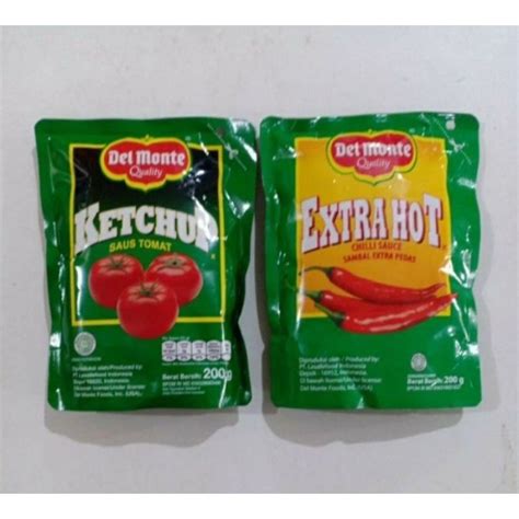 Jual Saus Saos Tomat Tomato Sambal Extra Hot Chili Sauce Pedas Del