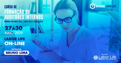 Curso De Formação De Auditores Internos Normas Iso 90012015 140012015 E 450012018 Online