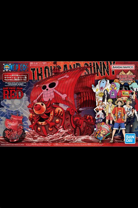 One Piece Grand Ship Collection Thousand Sunny FILM RED Commemorative