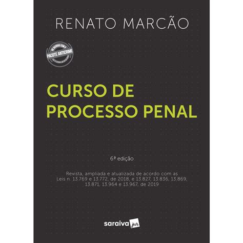 Livro Curso De Processo Penal Edi O Submarino