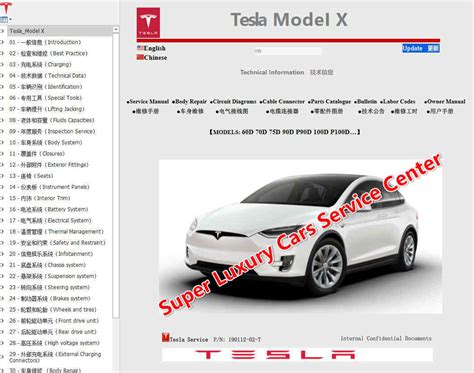 Tesla Model S Chassis Diagram