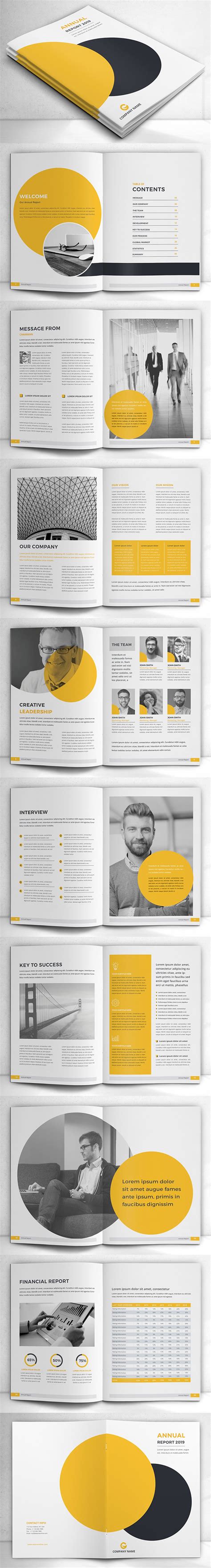 Annual Report Brochures Design Graphic Design Junction