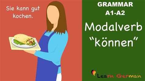 Learn German German Grammar können Modal verbs Modalverben A1