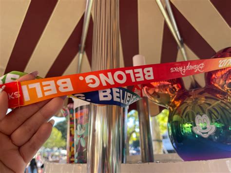 New Rainbow Disney Pride Mickey Balloon Popcorn Bucket Debuts At Disneyland Disneyland News Today