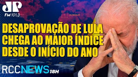 RCC News 18h 28 09 Desaprovação do governo Lula aumenta de 56 para