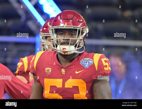 Arlington Texas Usa Nd Jan Usc Trojans Linebacker Shane Lee