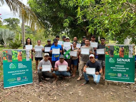 Senar Amazonas realiza treinamentos de Formação Profissional Rural em