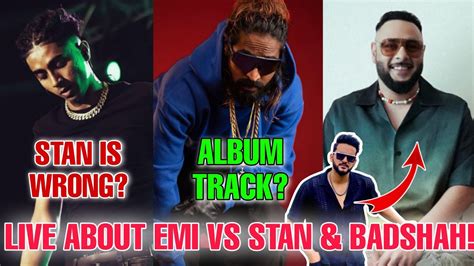 Mc Stan Is Wrong Live Talking About Emiway Vs Mc Stan Badshah Emiway