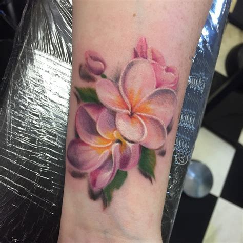 Plumeria Tattoos Designs, Ideas and Meaning | Tattoos For You