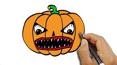 How To Draw Spooky Halloween Stuff Simple Drawing Version Easy Drawing Ideas For Beginners