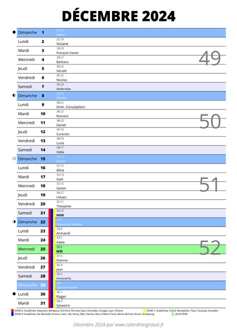 Calendrier A Imprimer Decembre 2024 Jenda Lorette