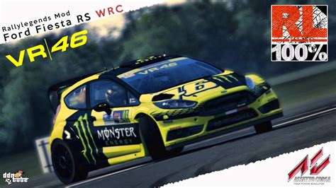 Assetto Corsa Ford Fiesta Rs Wrc Valentino Rossi By Rallylegends Mod