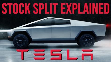 Tesla Stock Split Explained Stock Splits And Consolidations Youtube