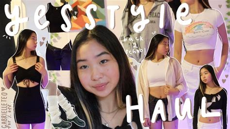 Yesstyle Back To School Haul Gabrielle Teo Youtube