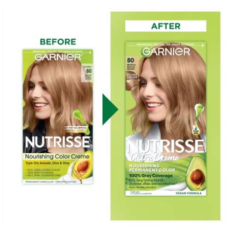 Garnier Nutrisse Nourishing Permanent Hair Color Medium Extra Ash Blonde Ct Ralphs