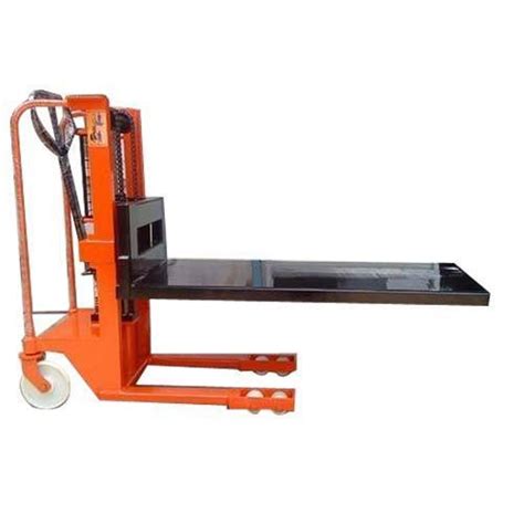 Lmi Mild Steel Stk Hydraulic Platform Stacker For Goods Lifting