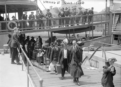 European Immigrants Disembarking Photograph By Everett Fine Art America