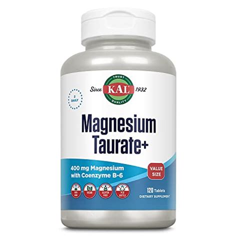 My Experience With Magnesium Taurate Mg The Ultimate Supplement