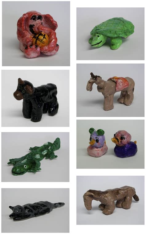 The Rolling Artroom: Clay Animals 1-3 Grade