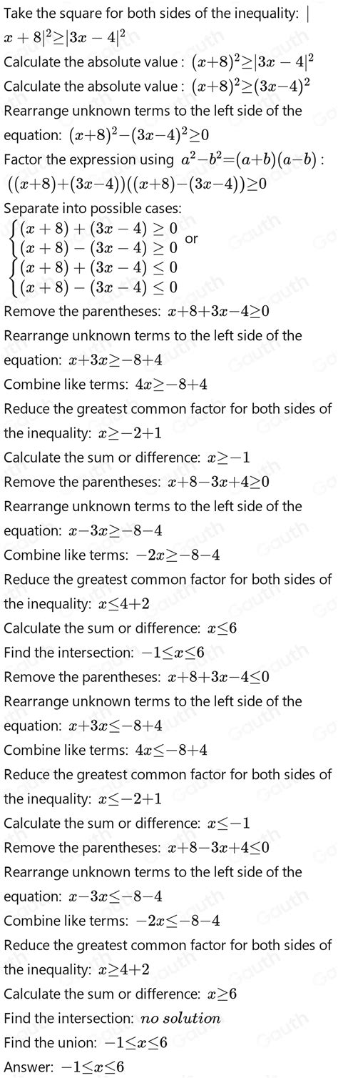 Solved Himpunan Semua Nilai X Yang Memenuhi Pertidaksamaan X X