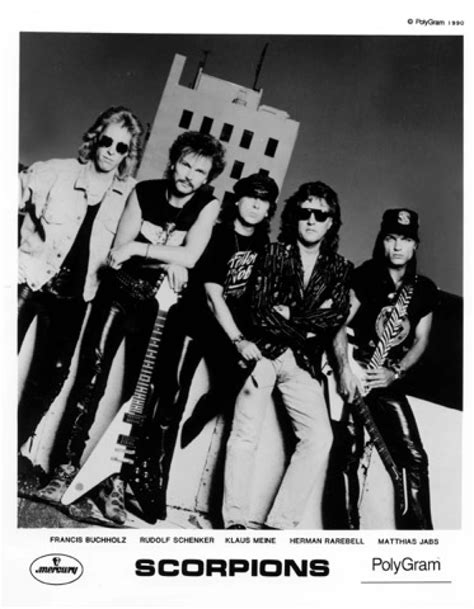 Scorpions Vintage Concert Photo Promo Print At Wolfgang S