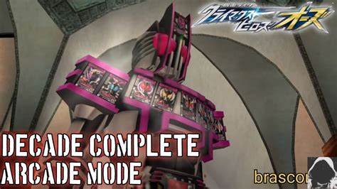 Decade Complete Arcade Mode Kamen Rider Climax Heroes OOO 34