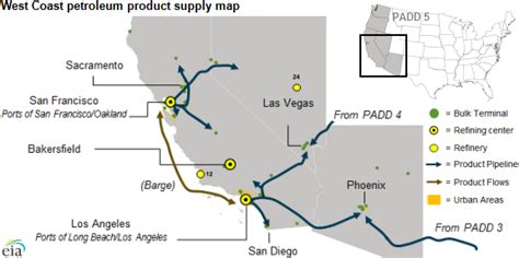 Oil Refineries In California Map - Time Zones Map