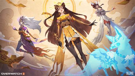 Tina Wei Kiriko Amaterasu Mythic Skin Illustration