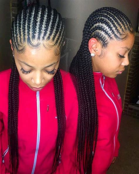 14+ Straight up braids ideas | hairstylezone