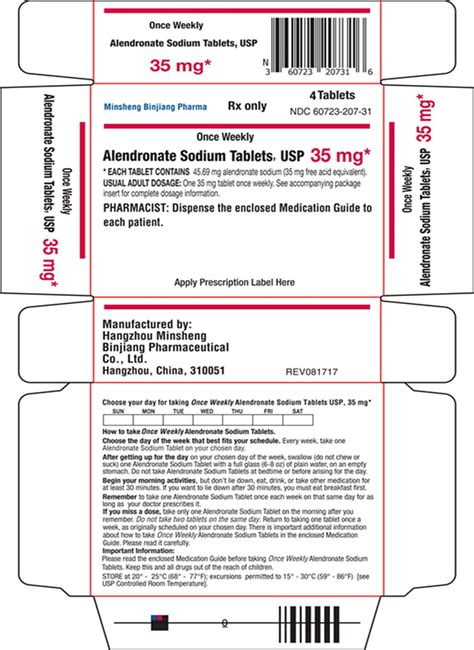 Dailymed Alendronate Alendronate Sodium Tablet