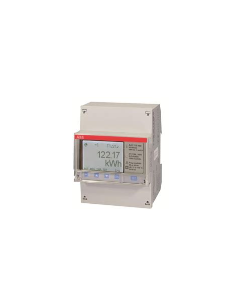 Compteur A Monophase Modbus Mesure Directe A Steel Mid