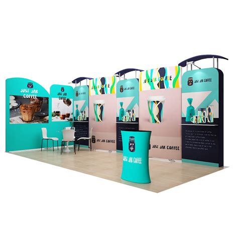 Ft Portable Trade Show Display System Booth Pop Up Displays With