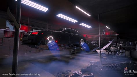 Cyberpunk Garage