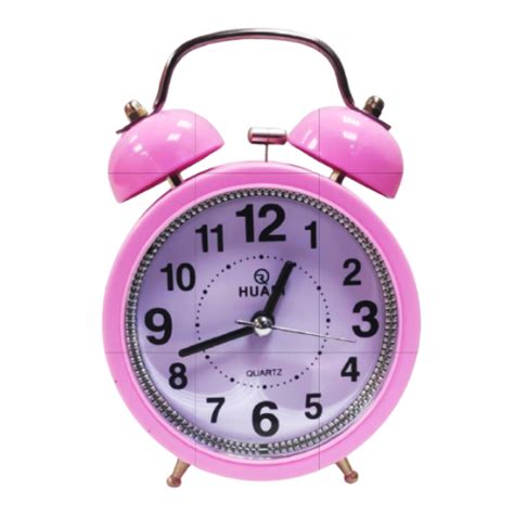 Alarm Clock Round | Analog Alarm Clock | Student Alarm Clock | Quickee