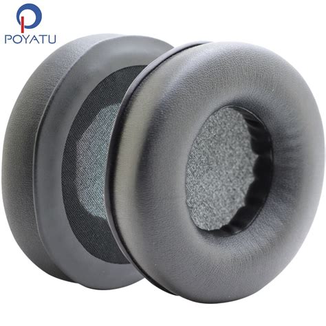 Poyatu Headphone Replacement Ear Pads Cushion Cover For Sennheiser