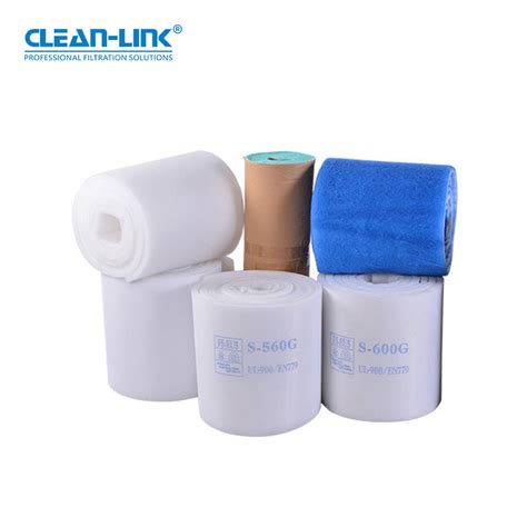 Clean Link M5 Af 600g 100 Polyester Fibers Paint Booth Ceiling Filters