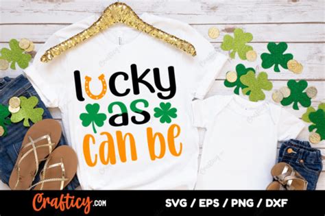 Lucky As Can Be Svg Graphic By Crafticy · Creative Fabrica