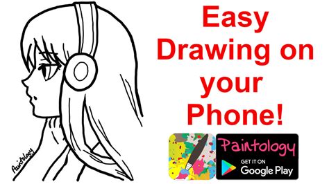 Make this easy pen drawing on your Phone! - Paintology | Drawing App ...