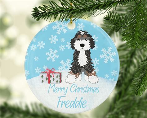 Personalised Cavapoo Christmas Ornament Cavapoo Tree Etsy Uk