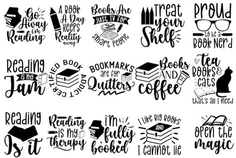 Premium Vector Reading And Book Lover Svg Bundle