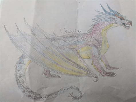 Icewing Skywing Hybrid Named Scale In Full Color Wings Of Fire Amino