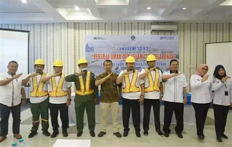 TINGKATKAN BUDAYA K3 PELINDO MULTI TERMINAL GELAR AWARENESS K3